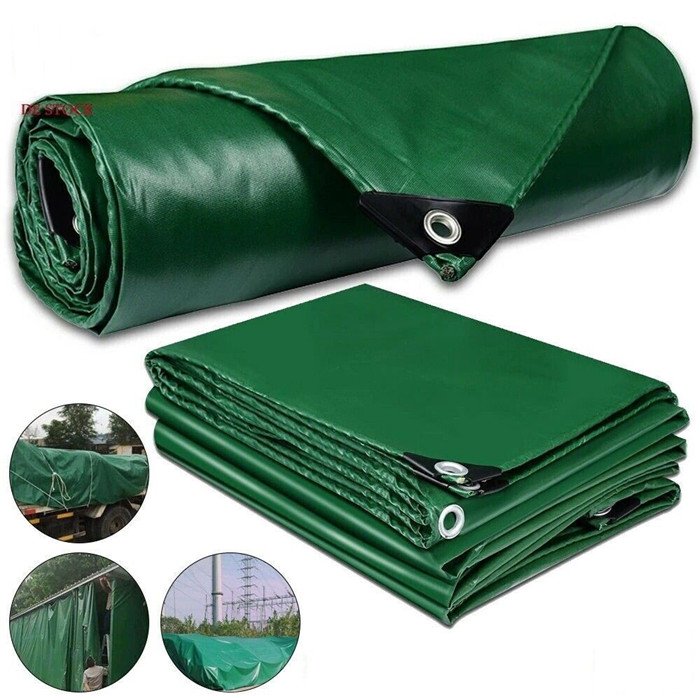 Premium Quality Weatherproof Tarpaulin Sheet with Eyelets for Table and Chairs/Chicken Run/Wood Logs/Fish Pond/Pool Cover